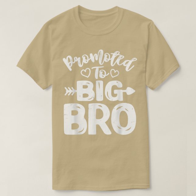T-shirt Promu À Big Bro Genre Révéler Big Brother Sibl (Design devant)