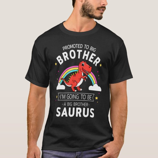 T-shirt Promu À Big Brother Je vais être un Big Brot (Devant)