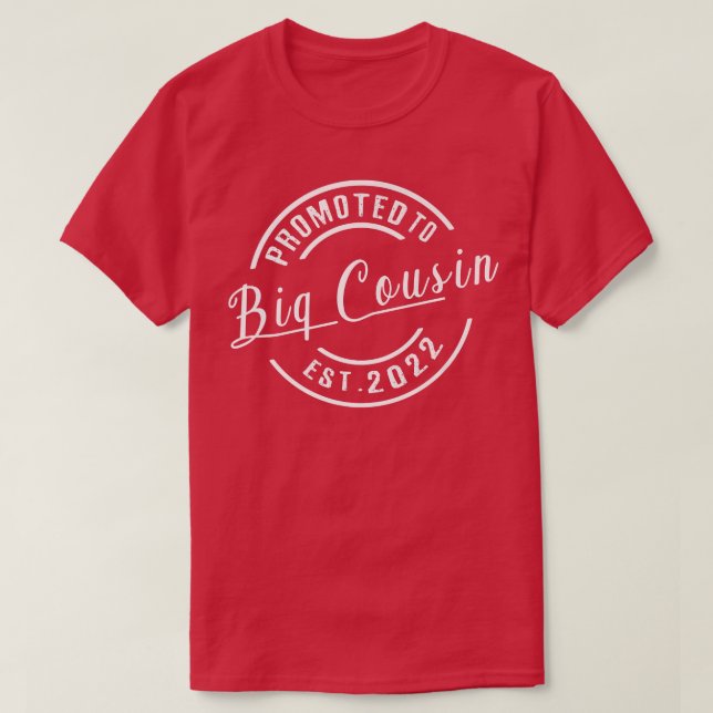 T-shirt Promu à Big Cousin 2022 Grossesse (Design devant)