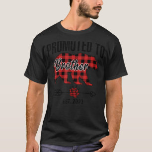 T-shirt Promu À Brother 2023 Pajama Rouge Plaid Buffalo