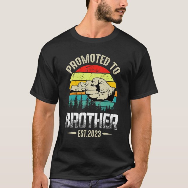 T-shirt Promu À Brother Est 2023 Nouveau Grand Bro Pregnan (Devant)