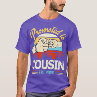 T-shirt Promu À Cousin Est 2020 Heureux Père Parent Su