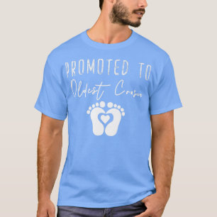 T-shirt Promu à cousin plus âgé 2022 Bientôt la Grossesse
