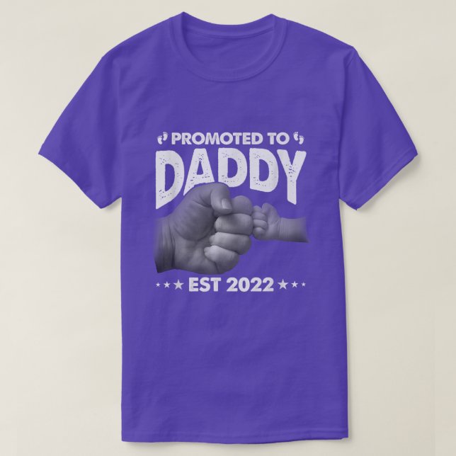 T-shirt Promu à Daddy 2022 cadeau drôle pour nouveau papa  (Design devant)