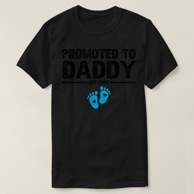 T-shirt promu à daddy est 2020 (Design devant)