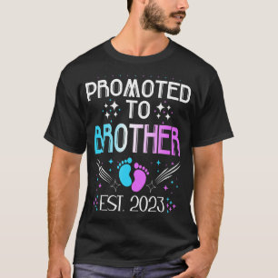 T-shirt Promu À Frère 2023 Pour Être Grossesse Révéler Fa