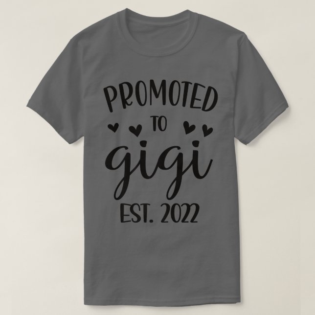 T-shirt Promu À Gigi Est  (Design devant)