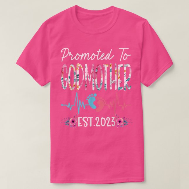 T-shirt Promu à Godmère 2023 Fête des mères Noël F (Design devant)