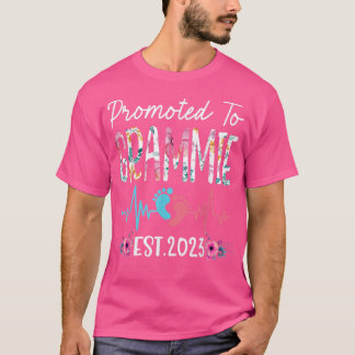 T-shirt Promu à Grammie 2023 Fête des mères Fête de Noël F
