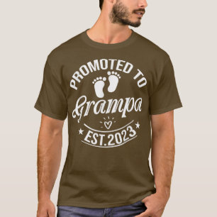 T-shirt Promu À Grampa 2023 Faire-part De Grossesse Arg