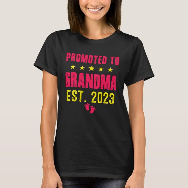 T-shirt Promu à Grand-mère 2023 1 (Devant)