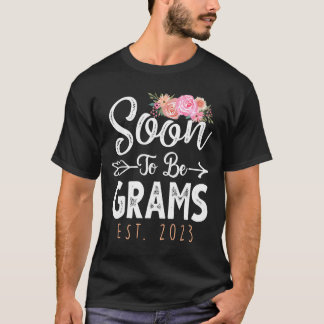 T-shirt Promu à Grand-mère 2023 Fête des mères Bientôt êtr