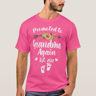T-shirt Promu À Grand-Mère À Nouveau 2022 Bientôt Être Nou