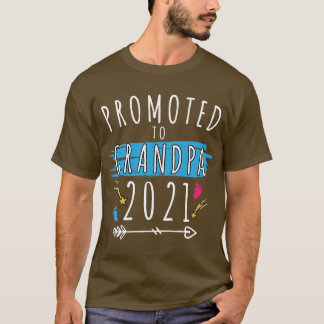 T-shirt Promu à grand-père 2021 chemise fête des pères 202