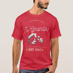 T-shirt Promu à grand-père T nouveau grand-père pour être