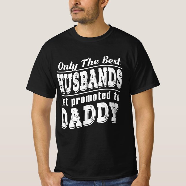 T-shirt Promu À La Faire-part De Grossesse De Papa (Devant)
