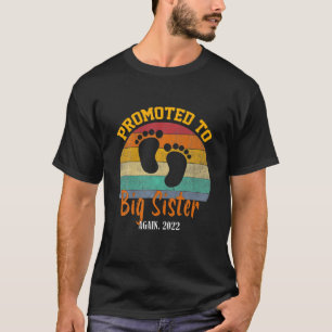 T-shirt Promu à la grande soeur Vintage Fête des mères drô