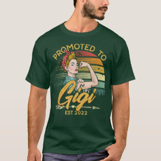 T-shirt Promu à la première fois Vintage femme Gigi Est 20