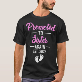 T-shirt Promu À La Soeur 2022 Soeur de nouveau EST 20