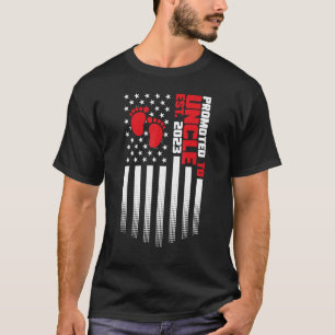 T-shirt Promu À L'Oncle Est 2023 Grossesse Présente