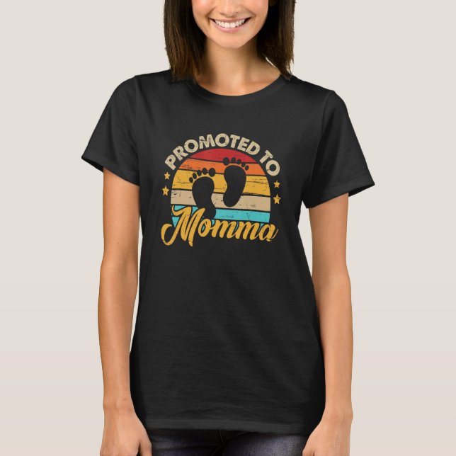 T-shirt Promu à Maman Fête des Mères Nouvelle Maman Premiè (Devant)