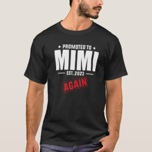 T-shirt Promu À Mimi De Nouveau Annonce De Grossesse 2023