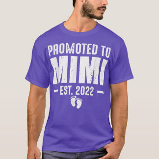 T-shirt Promu À Mimi Est 2022 Nouvelle Grossesse Nana Anno