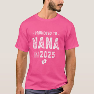 T-shirt Promu à Nana 2025 Bientôt être Nana
