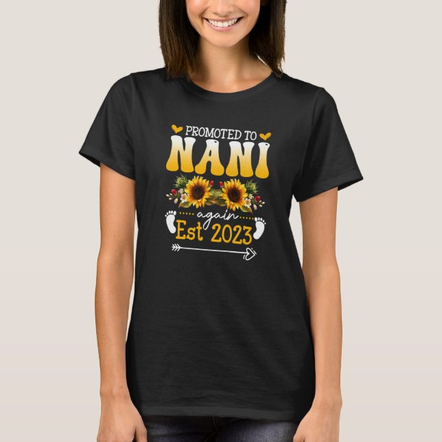 T-shirt Promu À Nani Est 2023 Nouveau Nani (Devant)