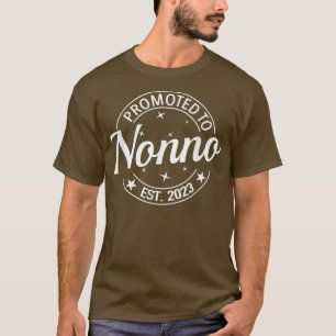 T-shirt Promu À Nonno 2023 Bientôt Être Grand-Mère Pregnan