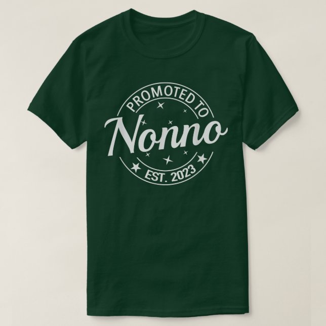 T-shirt Promu À Nonno 2023 Bientôt Être Grand-Mère Pregnan (Design devant)
