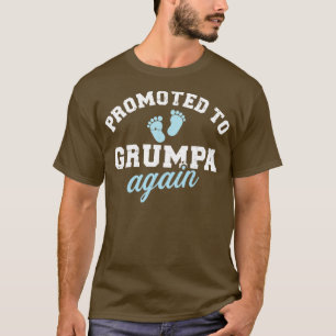 T-shirt Promu à nouveau grand-père de la grumpa
