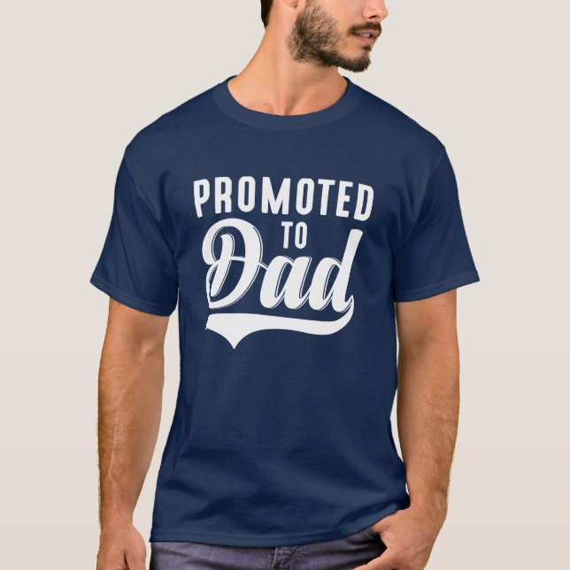 T-shirt Promu À Papa (Devant)