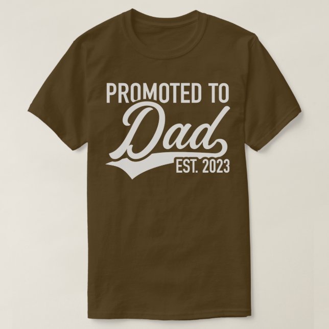T-shirt Promu à papa 2023 (Design devant)