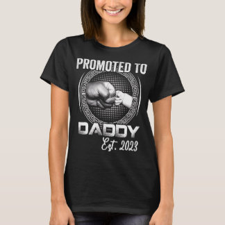 T-shirt Promu À Papa 2023 Première Fête des pères Nouveau