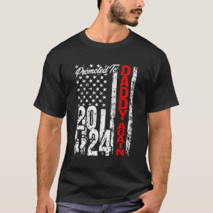 T-shirt Promu À Papa De Nouveau Drapeau Américain 2024 Bie