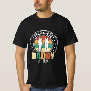T-shirt Promu À Papa De Nouveau Est 2024 Grossesse
