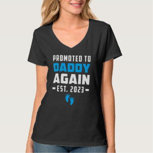 T-shirt Promu à papa de nouveau Faire-part de grossesse Q