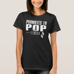 T-shirt Promu À Pop 2023 Première Fête des pères Nouvelle 