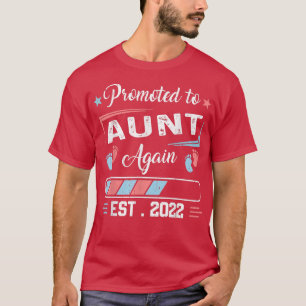 T-shirt Promu À Tante Est 2022 Annonce De Grossesse