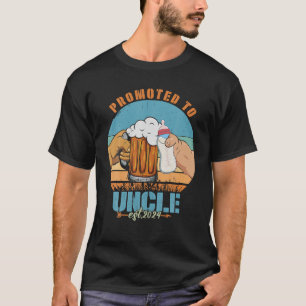 T-shirt Promu À Uncle Est 2024 Fête des pères Vintage