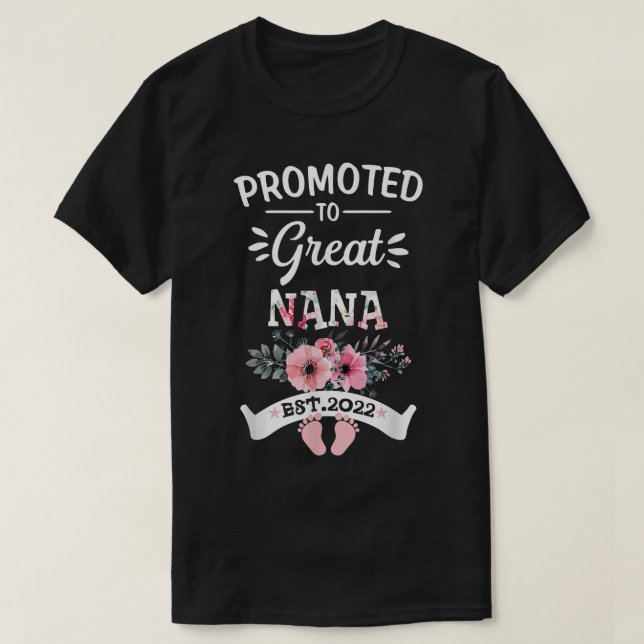 T-shirt Promu au Costume Great Nana Est 2022 Cute (Design devant)