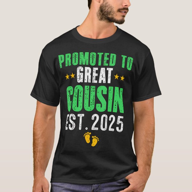 T-shirt Promu Au Grand Cousin 2025 (Devant)