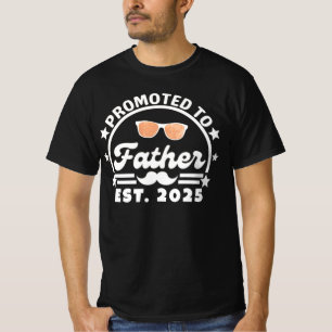T-shirt Promu au Père Est. 2025 - Nouveau père