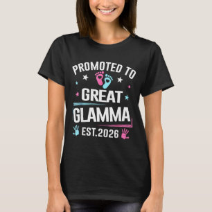 T-shirt Promu en Grande Glamma Est 2026 Annonce de Grosses