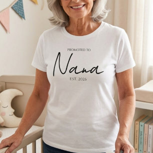 T-shirt Promu en Nana Classique Année de Création