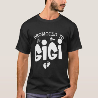 T-shirt Promu Gigi Annonce de Grossesse Pour Gigi