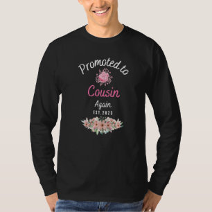 T-shirt Promu grand cousin 2023 pour annonce de grossesse