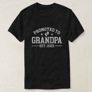 T-shirt Promu Grand-père 2025 Grand-père est 2025