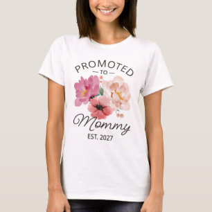 T-shirt Promu Maman en 2027 Annonce de Nouvelle Maman VI